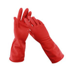 661 flock gloves red