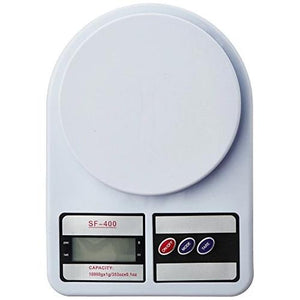 generic electronic kitchen digital weighing scale multipurpose white 10 kg