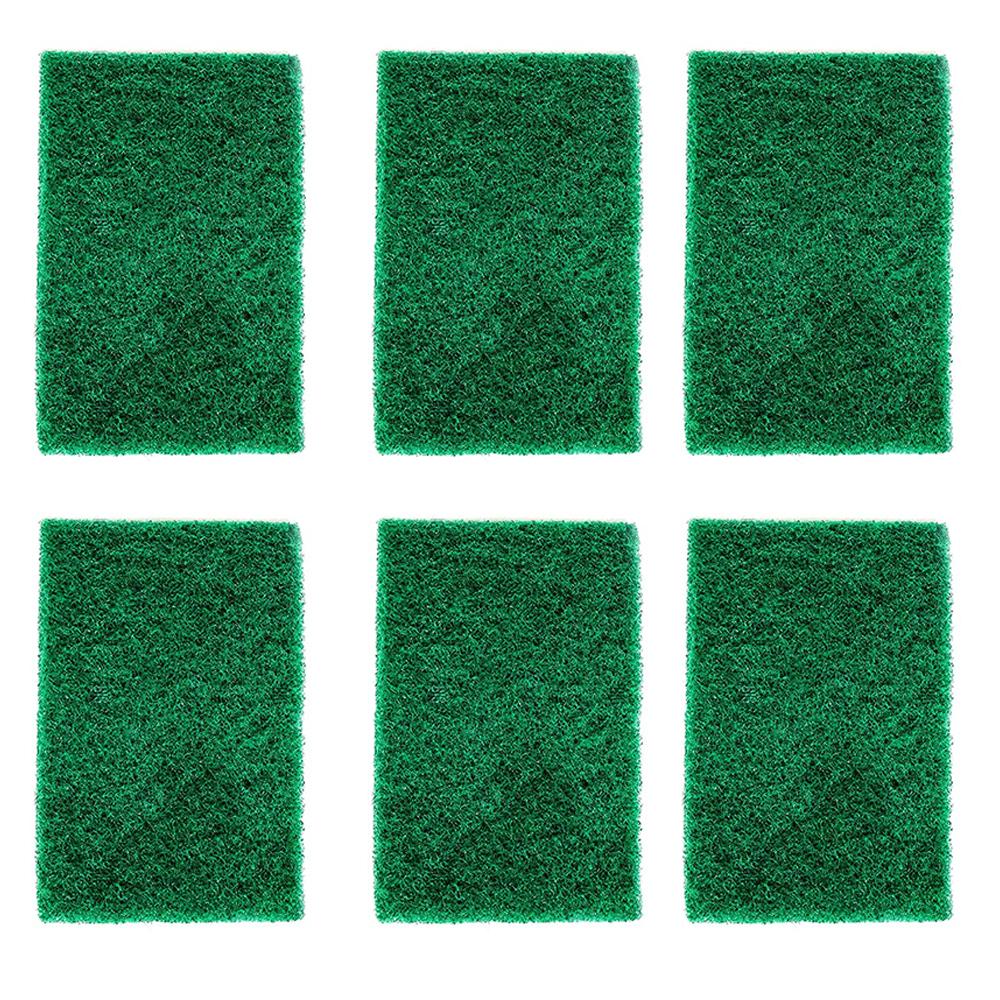 3438 scrub sponge cleaning pads aqua green