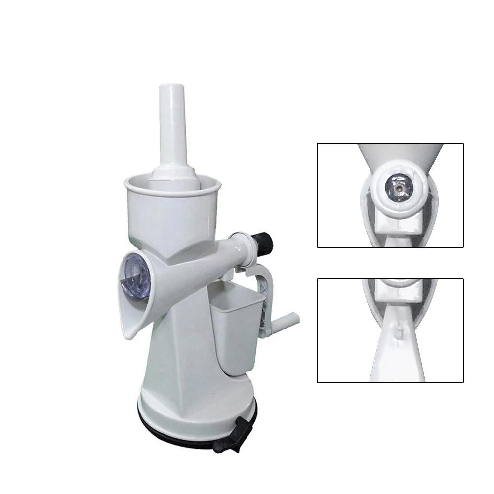 ambitionofcreativity in kitchen tools plastic manual citrus juicer with waste collector vaccum locking system