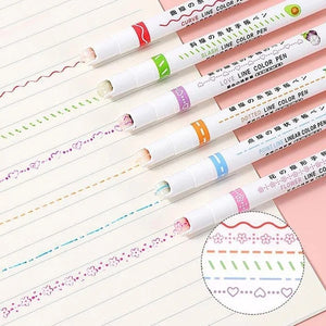 🔥LAST SALE 50% OFF 🌈 Curve Highlighter Pen set