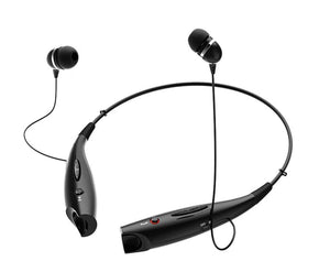 stereo bluetooth headset wireless headphone neckband style earphones for iphone nokia htc samsung bluetooth cellphone