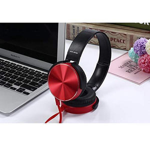 extra bass stereo headphone with mic 3 5 mm jack compatible with apple samsung lenovo oppo vivo and all smartphones laptops