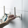 Adhesive Sticker Multi-Purpose Hook Towel Hanger for Kitchen Bathroom