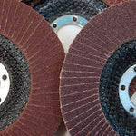 ambitionofcreativity in professional cutting tool abrasive flap disc sanding grinding wheel polishing wheel grinding disc 100 x 16 mm