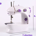 Sewing Machine for Home Tailoring with Table Portable Mini Stitching Machine for Home Silai Tailor Machines & Accessories