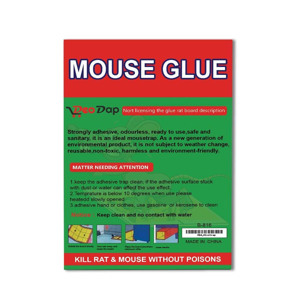 ambitionofcreativity in adhesive sticky glue pad traps to catch mouser lizards cockroaches ants rodents pack of 1