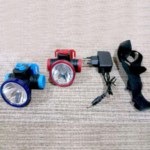 1587 40 watt led rechargeable dual mode head torch