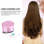 ambitionofcreativity in hair care thermal head spa cap treatment with beauty steamer nourishing heating cap