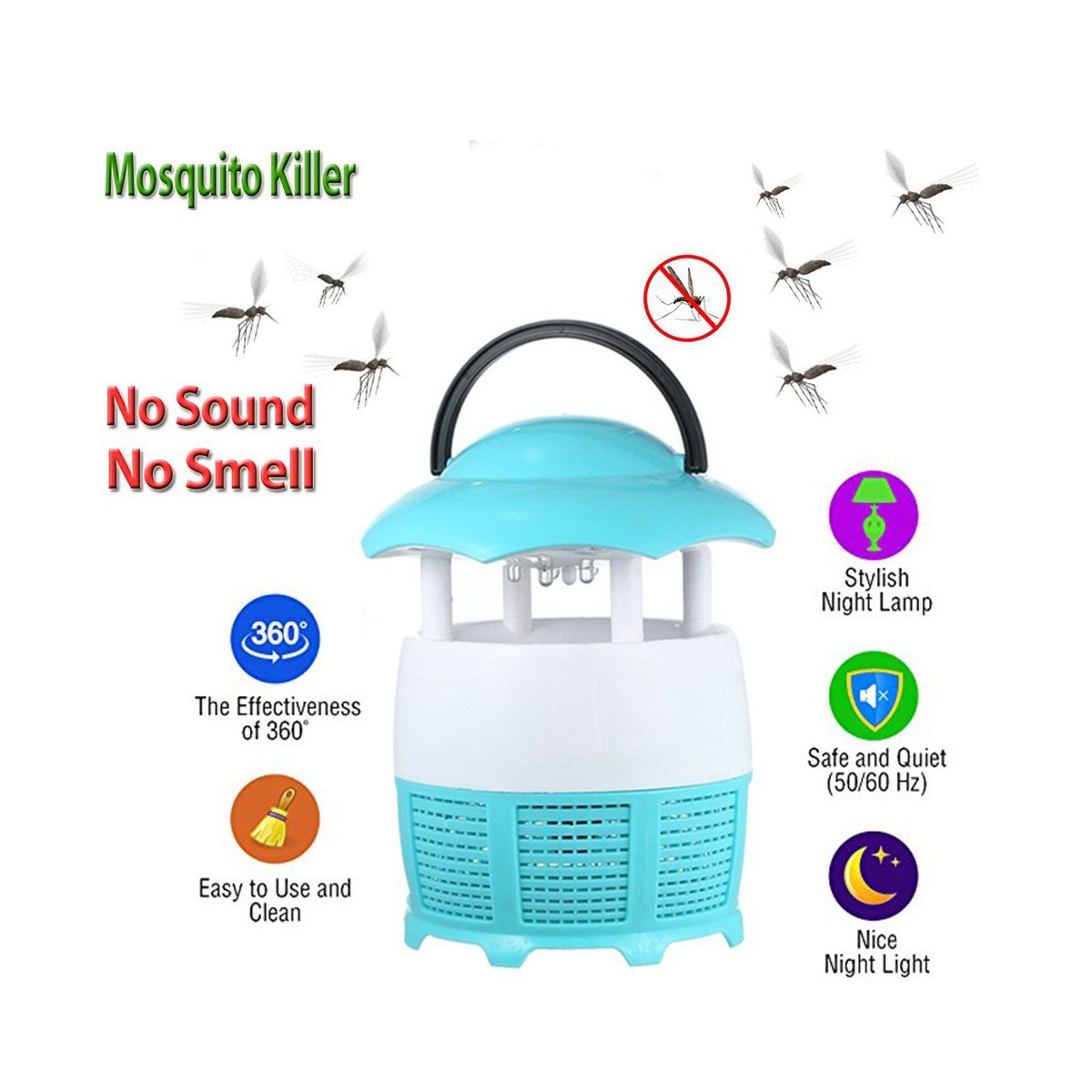natation mini home photocatalyst mosquito lamps for killing mosquitos and fly