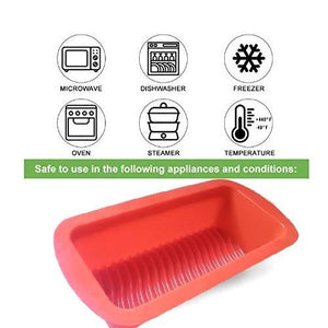 0772 silicone square baking mould tray