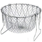 chef basket foldable strainer kitchen tool 1