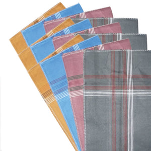 1532 mens king size formal handkerchiefs for office use pack of 12