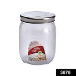 3677 mason jar with airtight lids 1000 ml multicolour