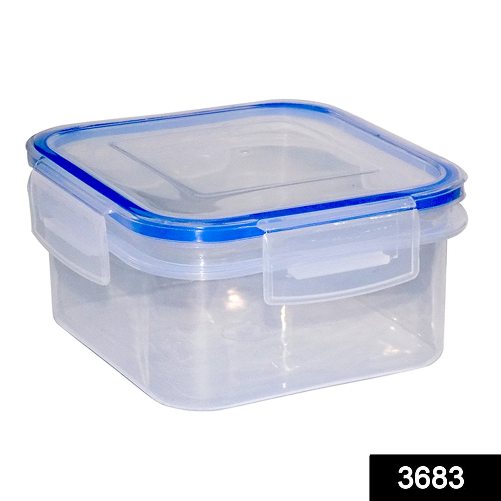3683 plastic airtight locked food storage containers for kitchen 1200ml multicolour