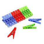 1346 multipurpose 12 pcs cloth clips multicolour