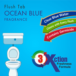 1325 toilet cleaner flush tab ocean blue 50 gram