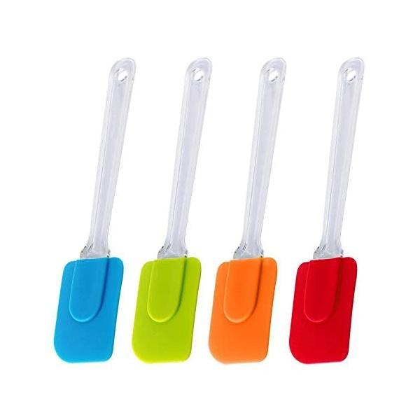 silicone spatula heat proof non toxic kitchen spatula multicolor