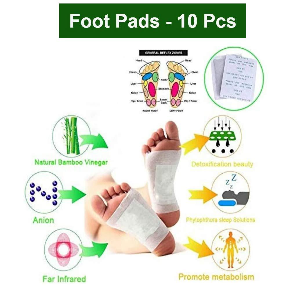 ambitionofcreativity in cleansing detox foot pads ginger salt foot patch 10pcs free size white