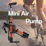 bicycle pump aluminum alloy mini portable bike pump 1pc multicolor