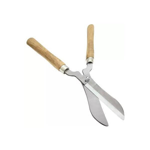 455 wooden handle hedge shears bush clipper
