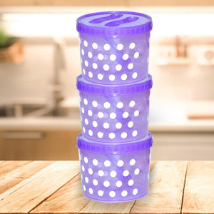 3662 plastic containers for kitchen storage food and grocery container 1000ml multicoloured