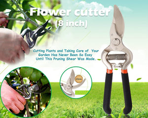 gardening tools garden shears pruners scissor pruning seeds 8 inch any color hedge cutter garden tool set hedge shear garden shear grass cutter pruner gardening tools