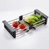 2189 adjustable drain rack kitchen shelf stainless steel