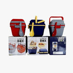 2144 airtight lunch box set of 3 compartment with handle push lock