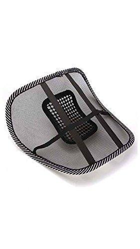 ventilation back rest with lumbar support