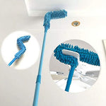 Fan Duster - Flexible Microfiber Cleaning Duster with Extendable Rod