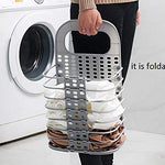 Laundry Basket - Foldable Laundry Basket (Multi-Colour)
