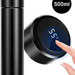 Thermos Vacuum Flasks Digital Temperature Display Led stainless steel insulation Water Bottles