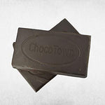 chocotown premium dark compound 400gm chocotown dark choco slab