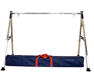 330_folding stainless steel baby cradle with carry bag