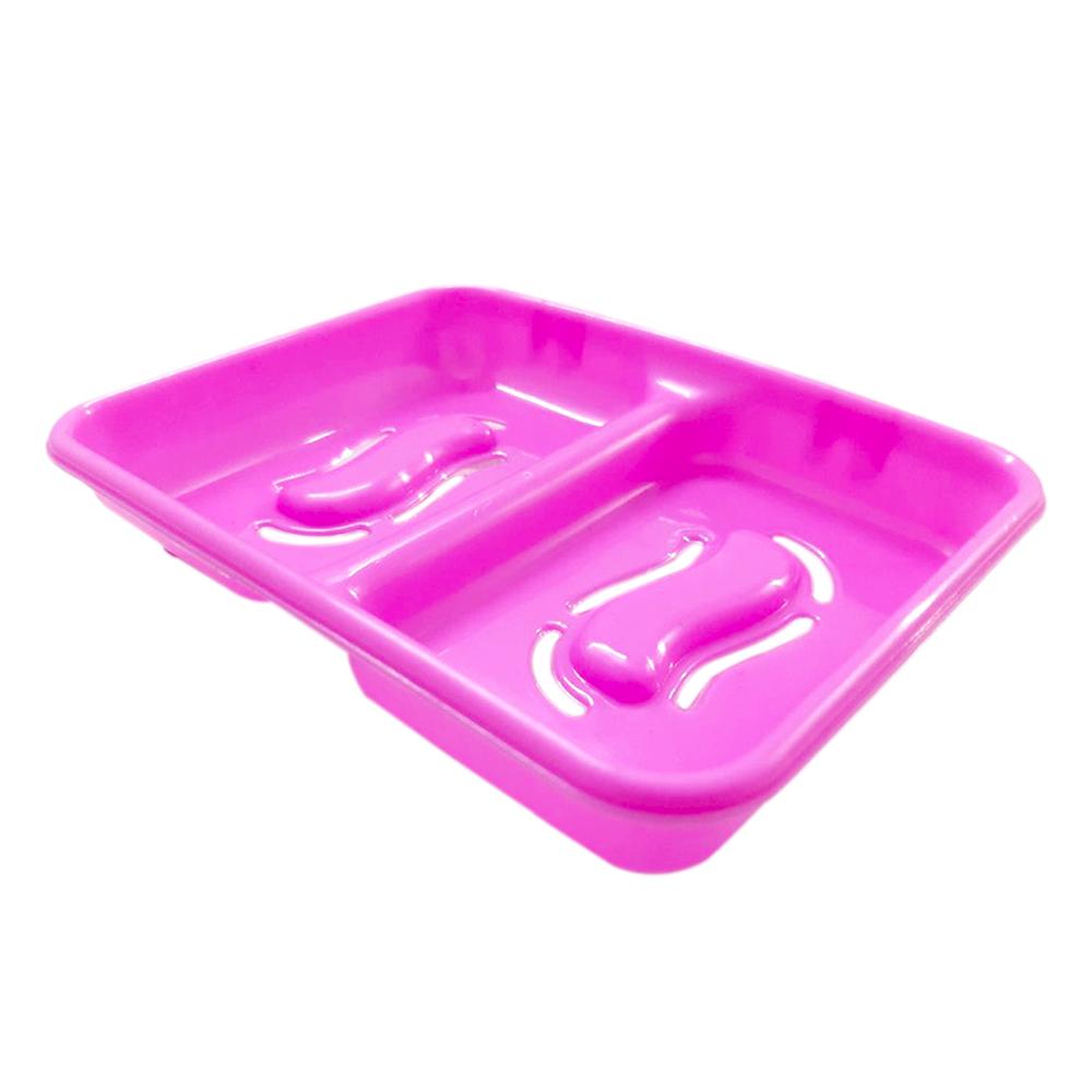 3653 2 in 1 soap keeping plastic case for bathroom use