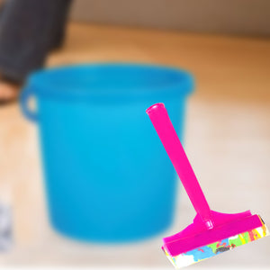 3432 premium quality foam stainless steel handle bathroom floor cleaning wiper