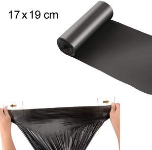1574 garbage bags small size black colour 17 x 19