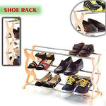 1570 3 layer multipurpose portable folding shoe rack shoe cabinet