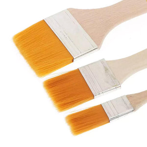 1117 artistic flat painting brush set of 3