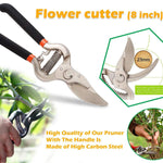 gardening tools garden shears pruners scissor pruning seeds 8 inch any color hedge cutter garden tool set hedge shear garden shear grass cutter pruner gardening tools