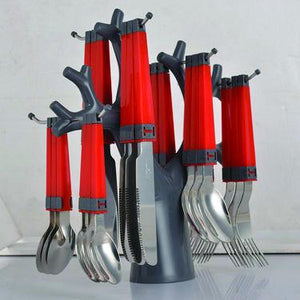 2043 kitchen combo 31 pcs cutlery knife set