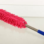 707 multipurpose microfiber cleaning duster with extendable telescopic wall hanging handle