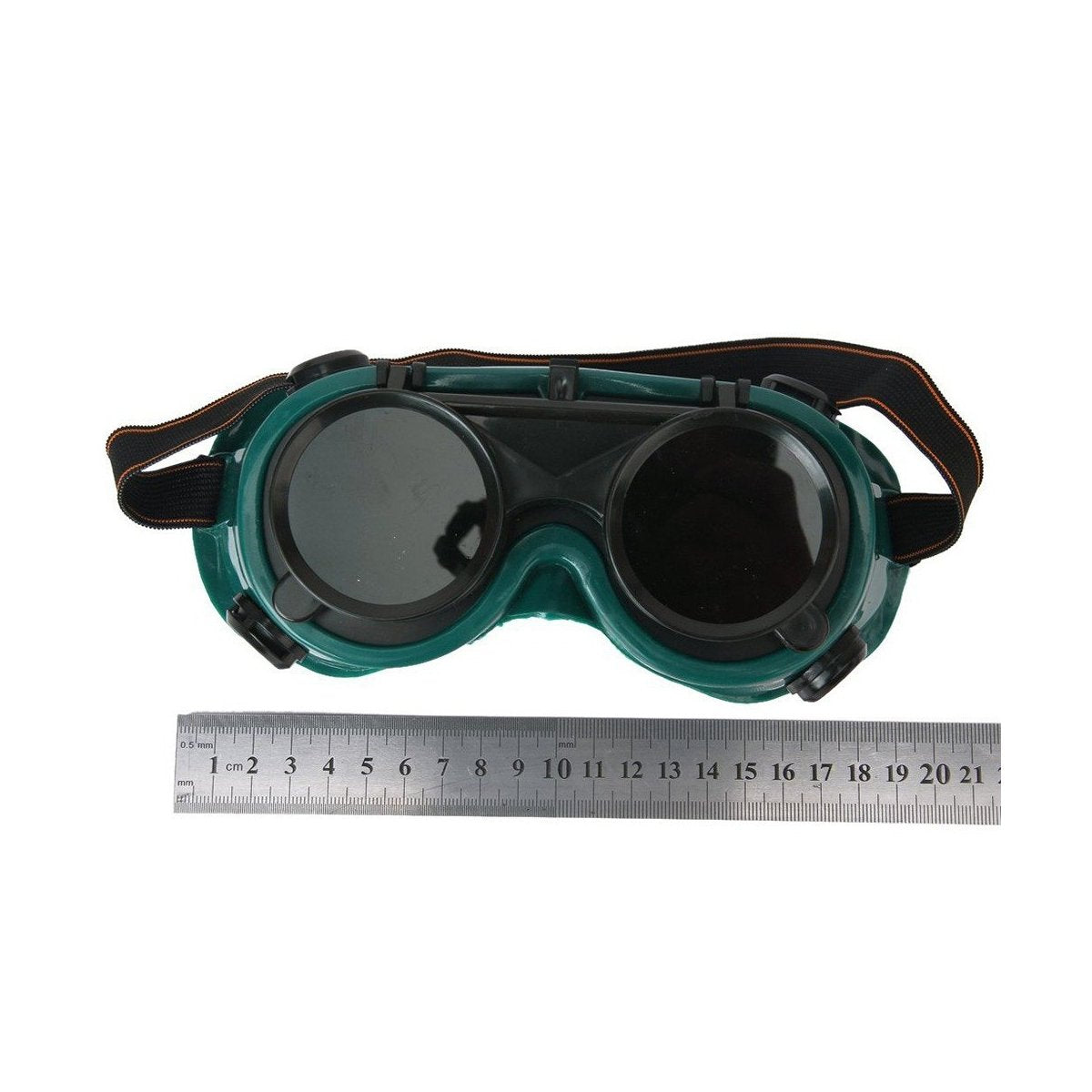 ambitionofcreativity in welding goggles flip up filter poly carbonated lens dark green large