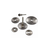 ambitionofcreativity in saw blade set 6pcs metal hss circular saw blade set cutting discs for rotary tool