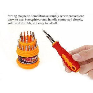 photron precision magnetic 31 in 1 repairing screwdriver tool set kit multicolor 31 pieces