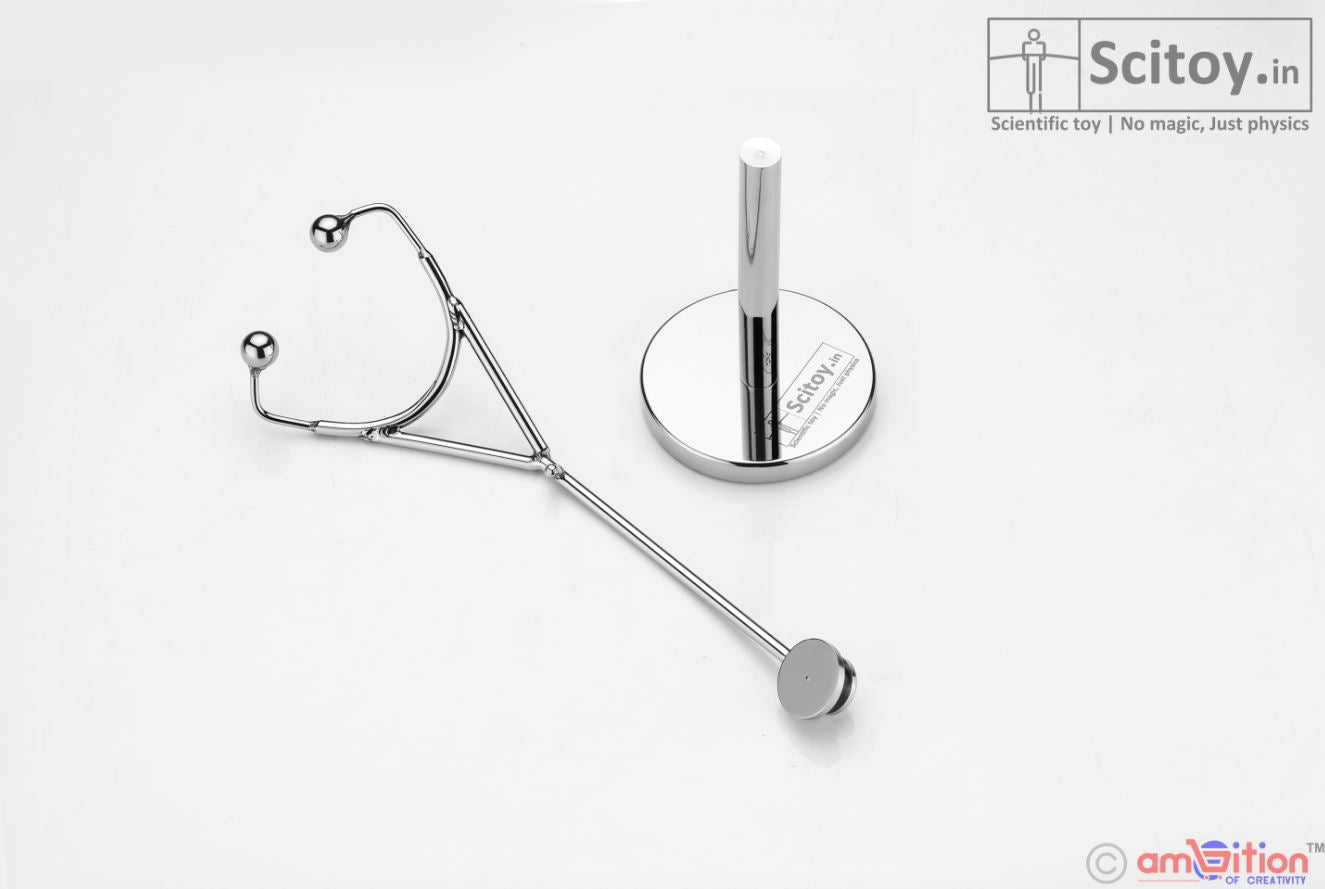 Stainless point balanced stethoscope for Meditation, Entertainment, Office - Home decorations and Gift.