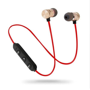 bluetooth earphone sports wireless headphones sweatproof magnetic earbuds stereo headset for mobile phone