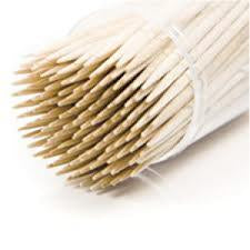 0847 simple wooden toothpicks with dispenser box