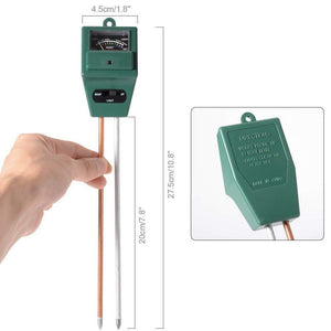 ambitionofcreativity in gardening tools three way soil meter for moisture light intensity and ph testing meter